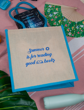 Borsa Mare "Summer is for reading good books"