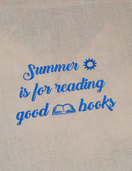 Borsa Mare "Summer is for reading good books"