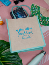 Borsa Mare "Dive into a good book"