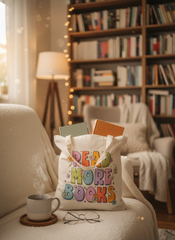Tote Bag Read More Book