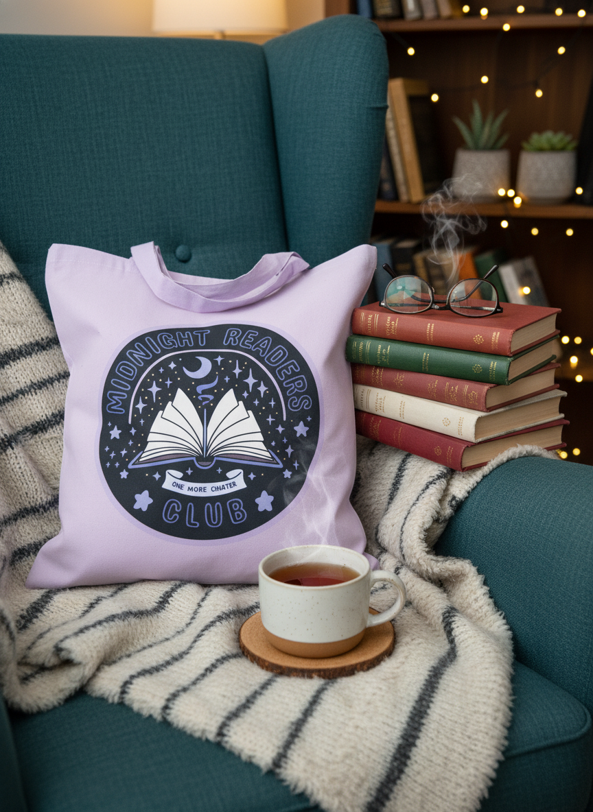 Tote Bag Midnight Readers Club