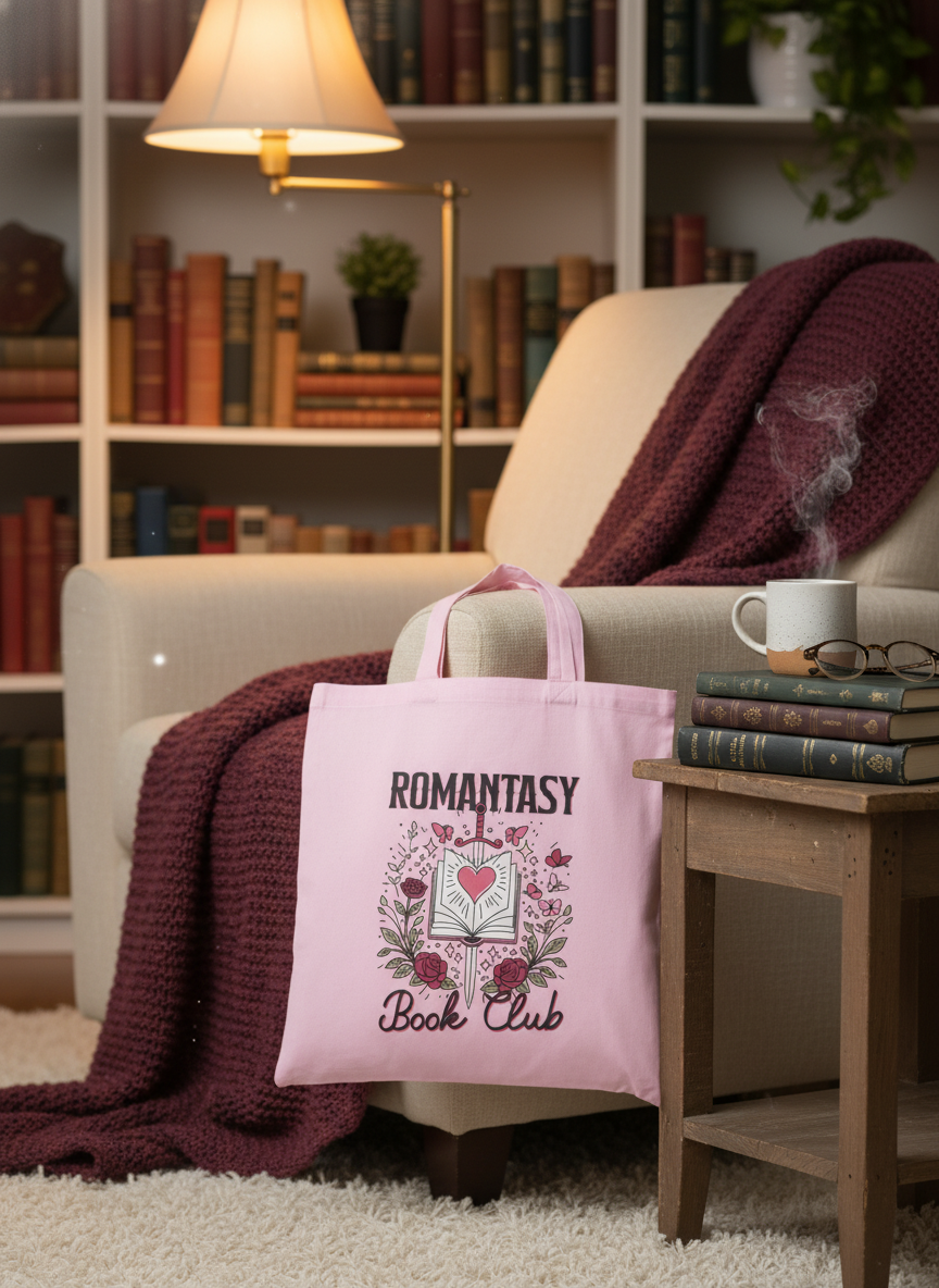 Tote Bag Romantasy Book Club